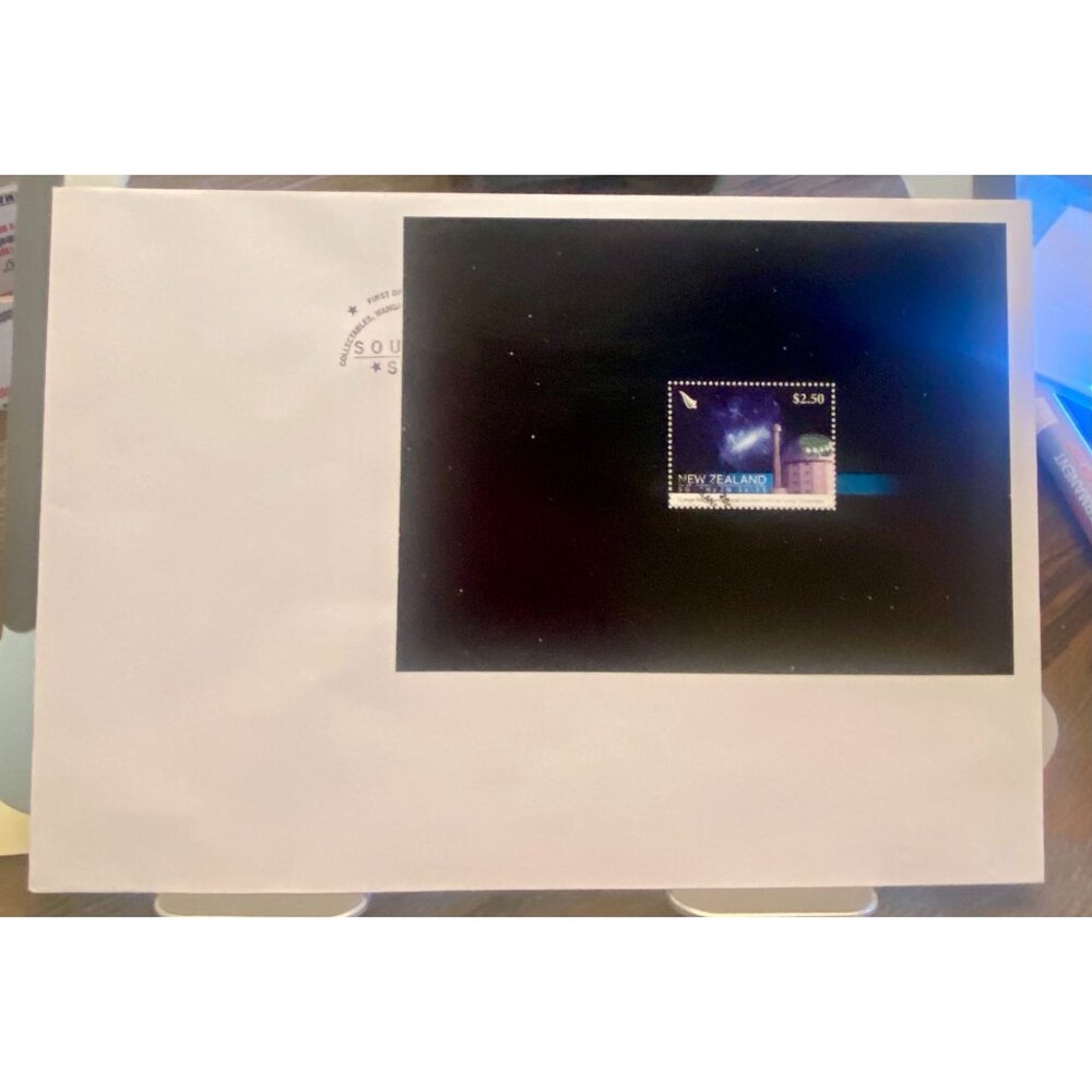 New Zealand Southern Skies $2.50 First Day Cover Stamp Featuring Large Magellani
